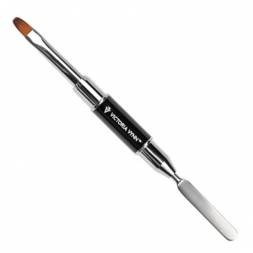 Master Gel Brush & Spatula - pędzelek duo do akrylożelu Victoria Vynn