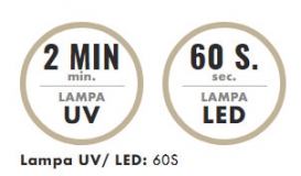 Nails Company Top Star Shine 11ml mega twardy bez przemywania