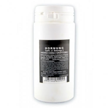 Henna Proszkowa Grafitowa Anna Hornung 100g