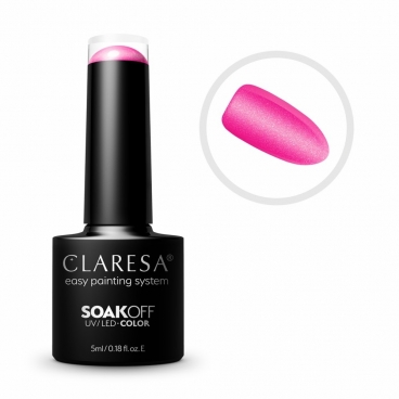 Claresa mermaid pink 5ml lakier hybrydowy