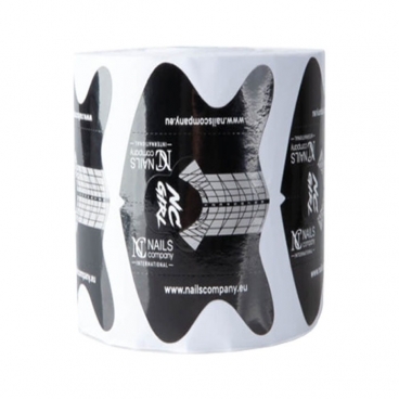 Nails Company szablony czarne NC Girl 50 szt.