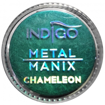 Indigo metal manix chameleon butterfly