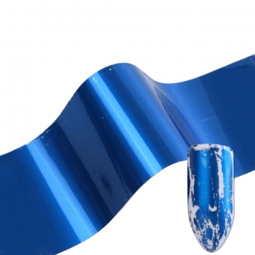 Folia transferowa do zdobień niebieska A