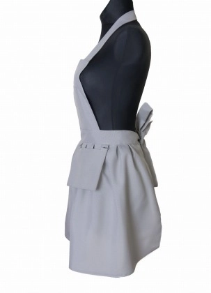 Fartuszek kosmetyczny z falbanką czarny Wonder Lashes