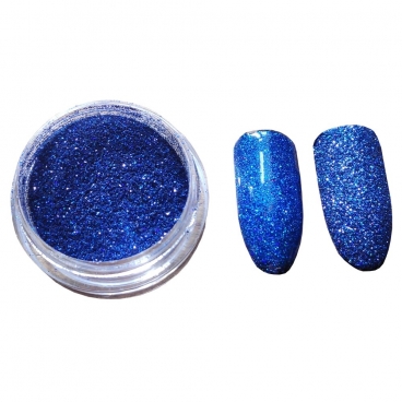 Pyłek duo brokat do zdobienia paznokci Cornflower