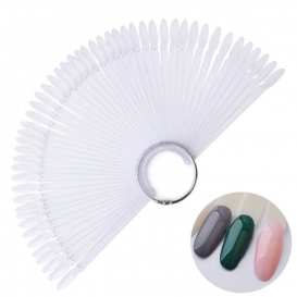 Wzornik wachlarz prezenter 48 kolorów migdał clear