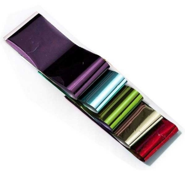 5x folia transferowa do zdobień zestaw