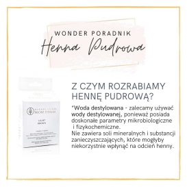 Brow Henna pudrowa w proszku blonde 3 saszetki