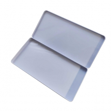 Nails Company metalowy piórnik przybornik na pędzelki biały