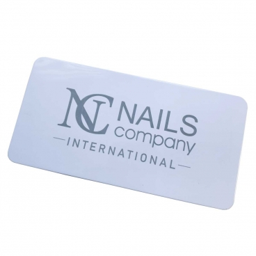 Nails Company metalowy piórnik przybornik na pędzelki biały