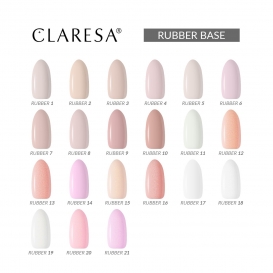 Claresa rubber base 16 baza kauczukowa 5ml