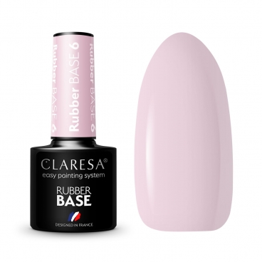 Claresa rubber base 5ml baza kauczukowa nr6 do przedłużania