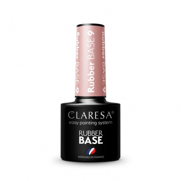 Claresa rubber base 9 baza kauczukowa 5ml do przedłużania