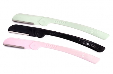 Nożyk do depilacji brwi i twarzy składany premium