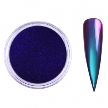 Metallic Aurora pyłek metaliczny blue effect *4