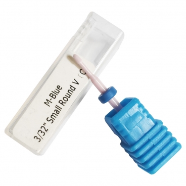 Frez ceramiczny kopułka do usuwania skórek medium PINK