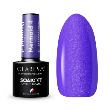 Claresa mermaid violet 5ml lakier hybrydowy