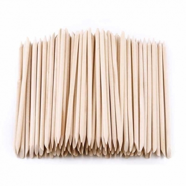 Patyczki drewniane  do skórek 100 szt. manicure