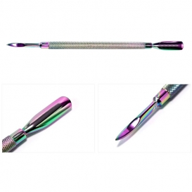 Radełko dłutko do skórek nożyk rainbow v3 pusher