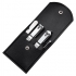 Zestaw narzędzi do manicure 4 szt. w etui czarny