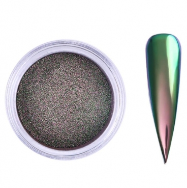 Metallic Aurora pyłek metaliczny grey effect *2