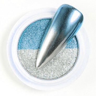 Pyłek do zdobień prasowany dual color 05 gradient