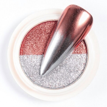 Pyłek do zdobień prasowany dual color 07 gradient