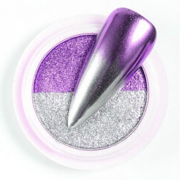 Pyłek do zdobień prasowany dual color 09 gradient