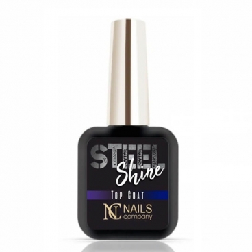 Nails Company Top Steel Shine 6ml nabłyszczający nawierzchniowy z dyspersją