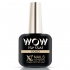 Nails Company WOW Top Coat Gold 11ml z płatkami folii