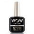 Nails Company WOW Top Coat Silver 11ml z płatkami folii