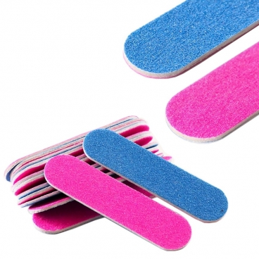 Pilnik do paznokci MINI dwustronny 1,5x5cm 10 szt.