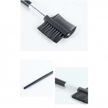 Szczoteczka grzebyk do rzęs i brwi