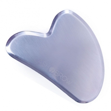 Guasha płytka do masażu twarzy ze stali chirurgicznej