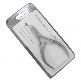 Cążki do wycinania skórek 3-4mm srebrne