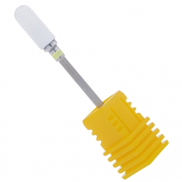 Frez ceramiczny walec zaokrąglony bardzo delikatny żółty metal XF CB033-XF