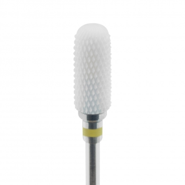 Frez ceramiczny walec zaokrąglony bardzo delikatny żółty metal XF CB033-XF