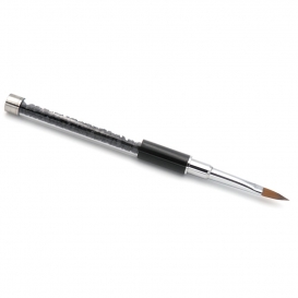 Pędzel pędzelek do akrylu z kryształkami rozm. 4