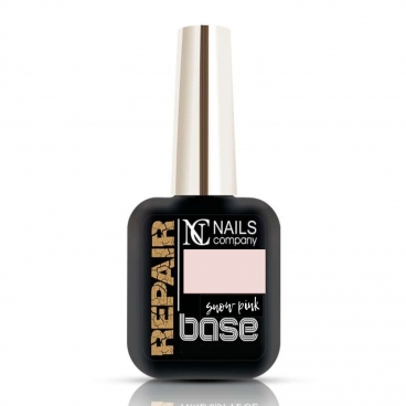 Nails Company Repair Base Snow Pink 6ml - baza budująca do przedłużania paznokci