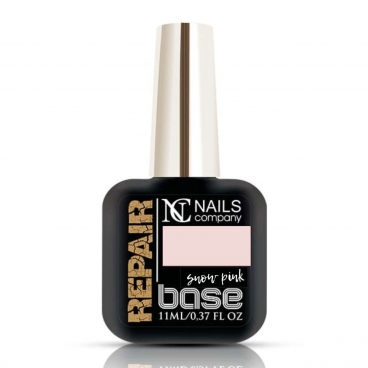 Nails Company Repair Base Snow Pink 11ml - baza budująca do przedłużania paznokci