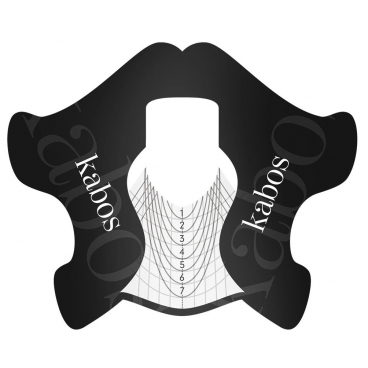 Kabos szablony formy do żelu 100 szt. do przedłużania paznokci