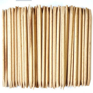 Patyczki drewniane  do skórek 100 szt.  12cm