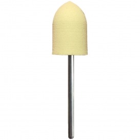 Frez silikonowy twardy do polerowania akrylu żółty v6