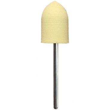 Frez silikonowy twardy do polerowania akrylu żółty v6