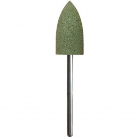Frez silikonowy twardy do polerowania akrylu zielony v7