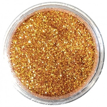 Pyłek duo brokat do zdobienia paznokci Deep Gold