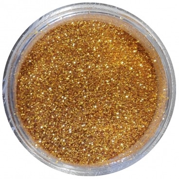 Pyłek duo brokat do zdobienia paznokci Mighty Gold