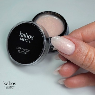 Kabos fastgel Light Nude żel budujący z pamięcią cieczy