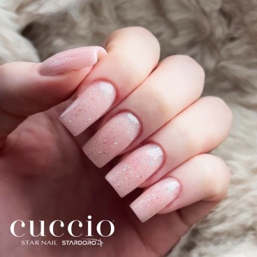 Stardoro Ariel żel budujący różowy z drobinkami 15ml