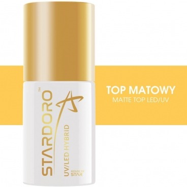 Stardoro satin top matowy 6ml